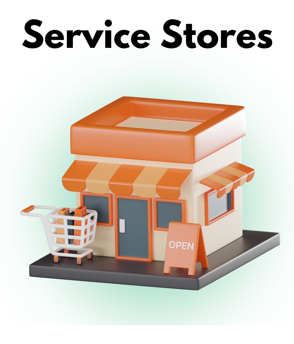 Service stores